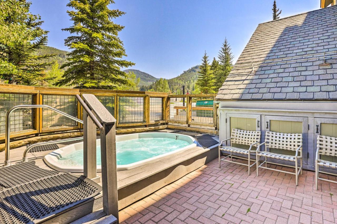 Keystone Ski Condo With Mtn View - Walk To Gondola! Ngoại thất bức ảnh