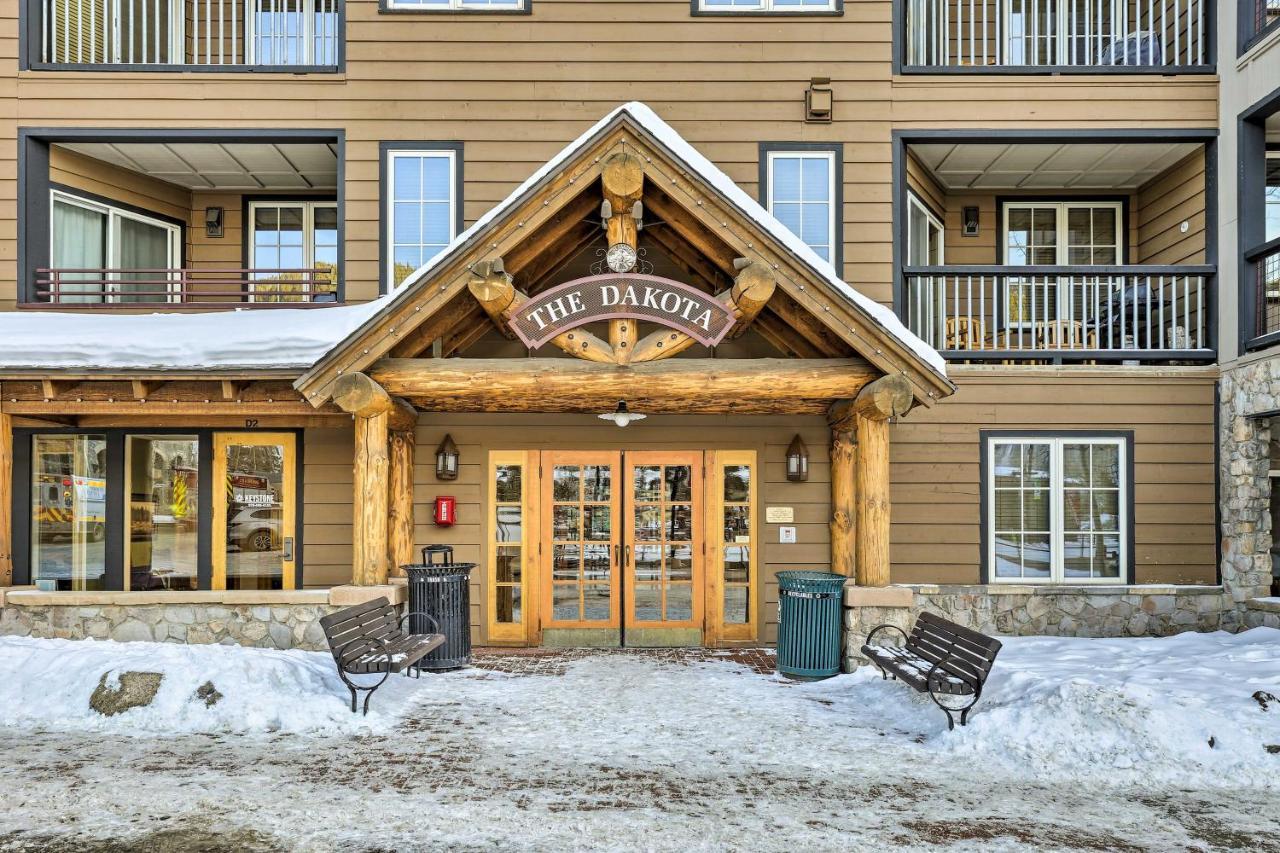Keystone Ski Condo With Mtn View - Walk To Gondola! Ngoại thất bức ảnh