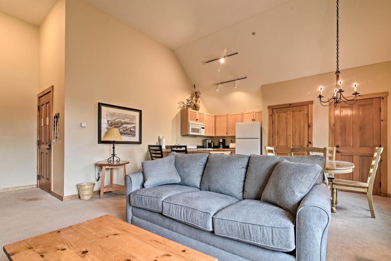 Keystone Ski Condo With Mtn View - Walk To Gondola! Ngoại thất bức ảnh