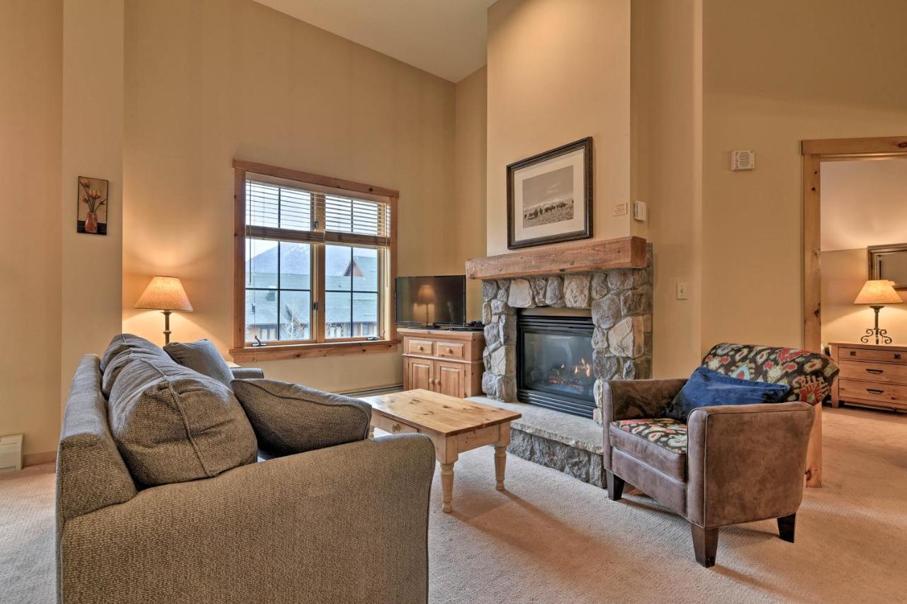 Keystone Ski Condo With Mtn View - Walk To Gondola! Ngoại thất bức ảnh
