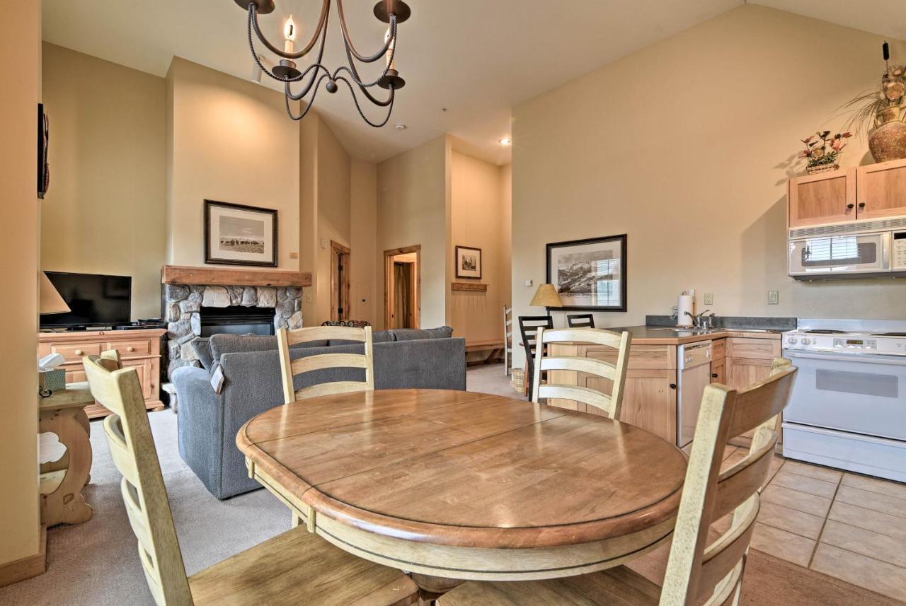 Keystone Ski Condo With Mtn View - Walk To Gondola! Ngoại thất bức ảnh